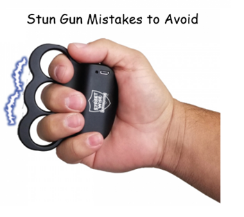 Stun Gun Mistakes to Avoid